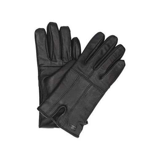 Czarne rękawiczki Pierre Cardin 