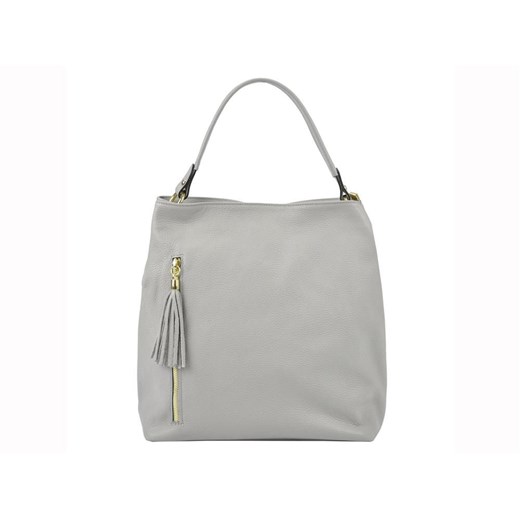 Shopper bag Patrizia Piu ze skóry matowa