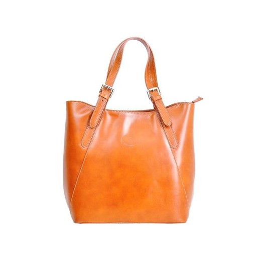 Shopper bag Florence pomarańczowy boho mieszcząca a7