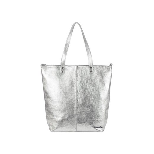 Shopper bag Patrizia Piu w stylu młodzieżowym bez dodatków na ramię duża 