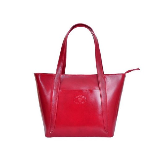 Shopper bag czerwona Luka matowa 