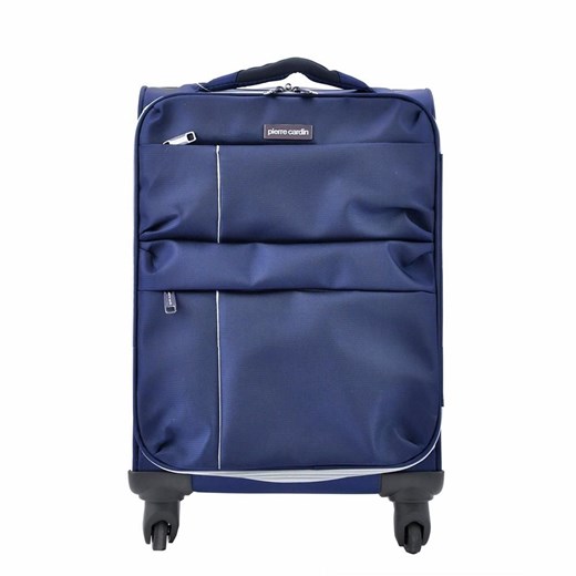 Niebieska walizka Pierre Cardin męska 