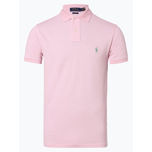 Polo Ralph Lauren - Męska koszulka polo – Slim fit, różowy  Polo Ralph Lauren L vangraaf