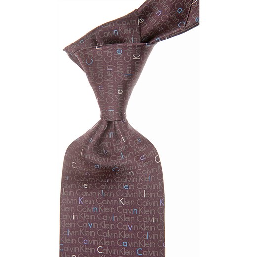 Krawat Calvin Klein w abstrakcyjne wzory 