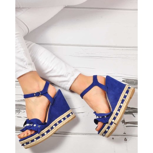 Pantofelek24.pl | Sandały espadryle na koturnie Coco Perla Paris 41 okazja pantofelek24.pl