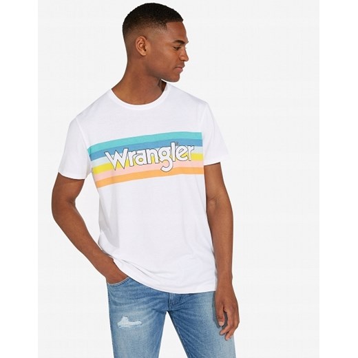 T-shirt Męski Wrangler SummerLogo W7A3FQ989  Wrangler XL SMA Wrangler