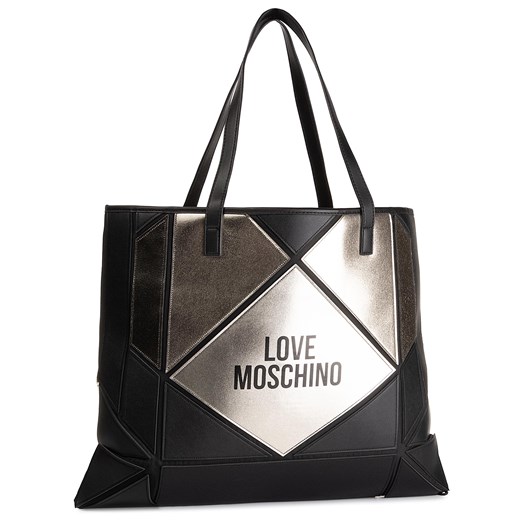 Shopper bag Love Moschino na ramię duża bez dodatków 