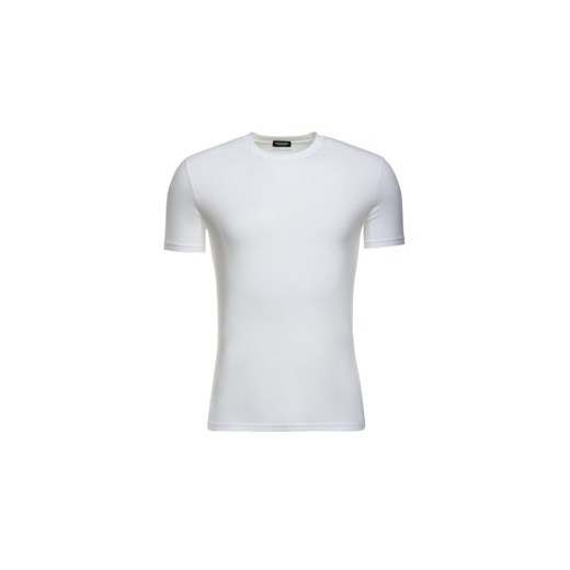T-shirt męski Dsquared2 z krótkim rękawem biały 