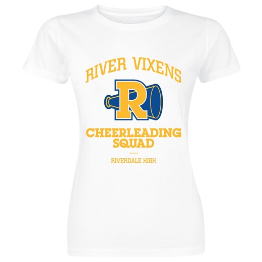 Riverdale - River Vixens - T-Shirt - Kobiety - biały Riverdale  L EMP