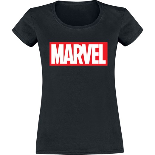 Marvel - Logo - T-Shirt - Kobiety - czarny Marvel  XL EMP