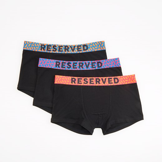 Reserved - Bokserki 3 pack - Czarny  Reserved XXL 