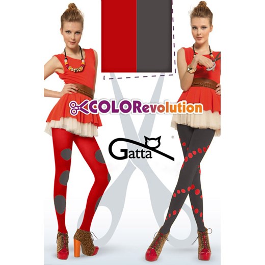 Gatta COLORevolution rajstopy 3D