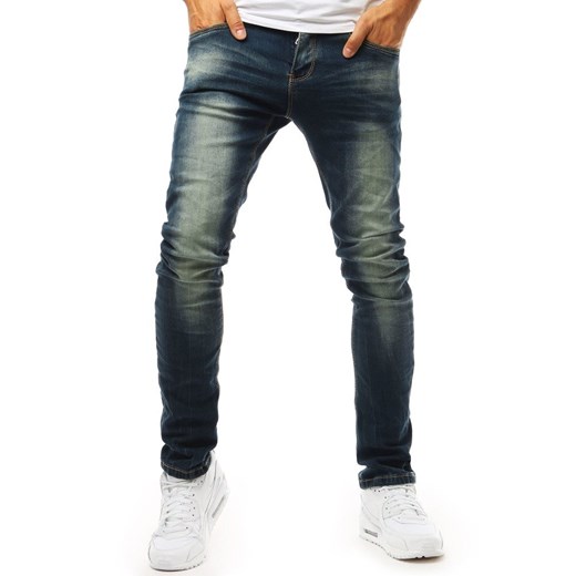 Spodnie jeansowe męskie niebieskie (ux1970) Dstreet  28 promocja  