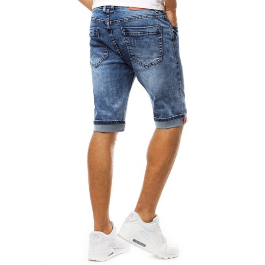 Spodenki męskie jeansowe niebieskie (sx1000) Dstreet  30 okazyjna cena  