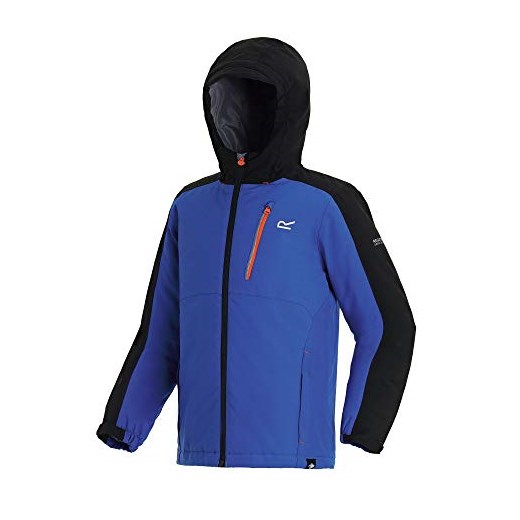 Regatta dziecięca kurtka z kapturem Aptitude Iii Waterproof and Breathable Insulated Hooded, niebieski   sprawdź dostępne rozmiary wyprzedaż Amazon 