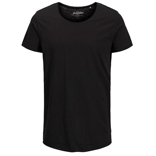 T-shirt męski Jack & Jones czarny z krótkimi rękawami 