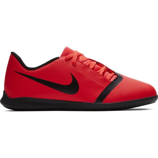 Buty sportowe dziecięce czerwone Nike Football sznurowane 