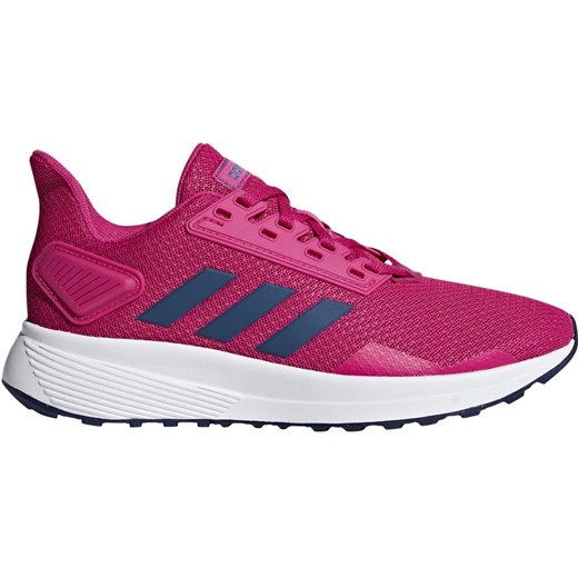 Buty sportowe dziecięce różowe Adidas sznurowane 