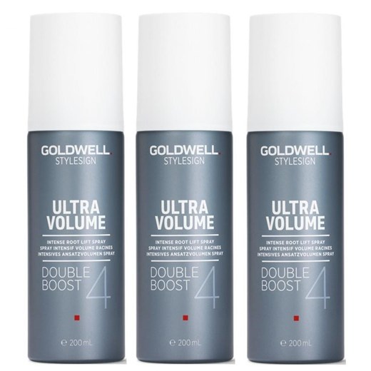 Goldwell StyleSign Ultra Volume Double Boost | Zestaw: spray zwiększający objętość 3x200ml  Goldwell  wyprzedaż Estyl.pl 