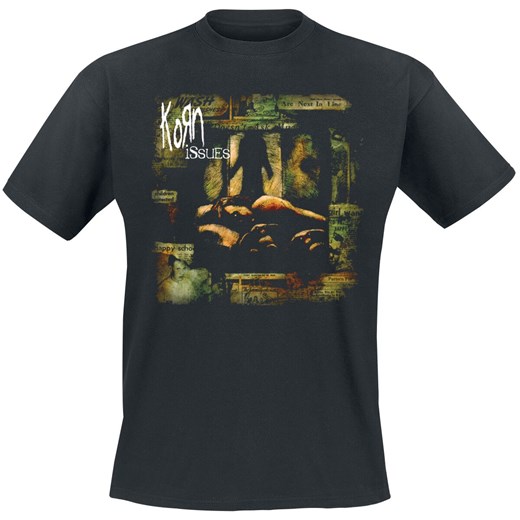 Korn - Issues Cover - T-Shirt - Mężczyźni - czarny Korn  M EMP