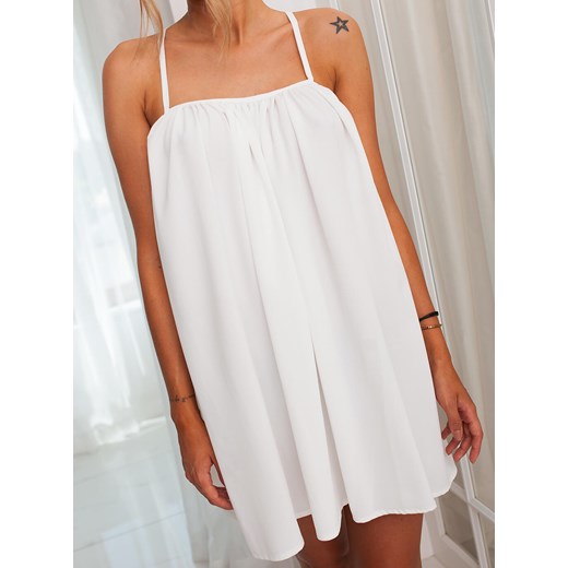 Sukienka Selfieroom biała casual mini 
