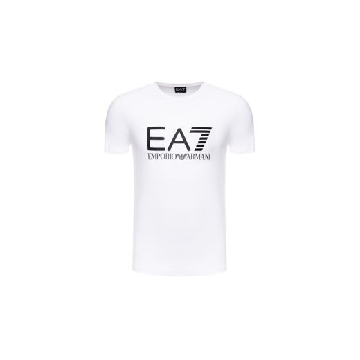 T-shirt męski Ea7 Emporio Armani biały 