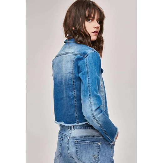 Kurtka jeansowa z frędzlami Monnari  42 E-Monnari promocyjna cena 