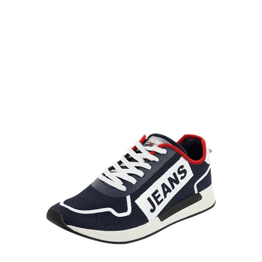 Sneakersy z tkaniny z aplikacjami z logo  Tommy Jeans 44 Peek&Cloppenburg 