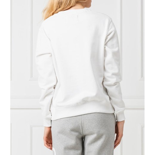 Biała bluza damska Calvin Klein krótka 
