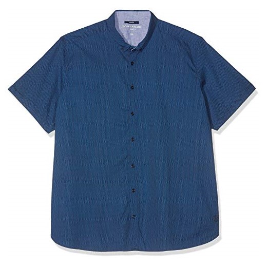 TOM TAILOR męska koszula rekreacyjna z geometrycznym wzorem -  krój regularny