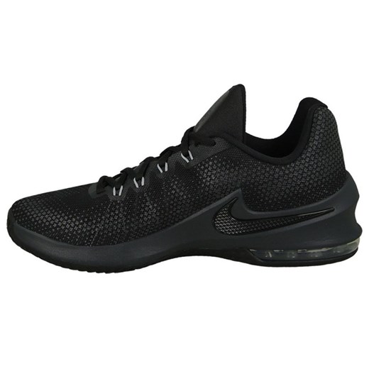 Buty sportowe męskie Nike czarne na wiosnę wiązane 