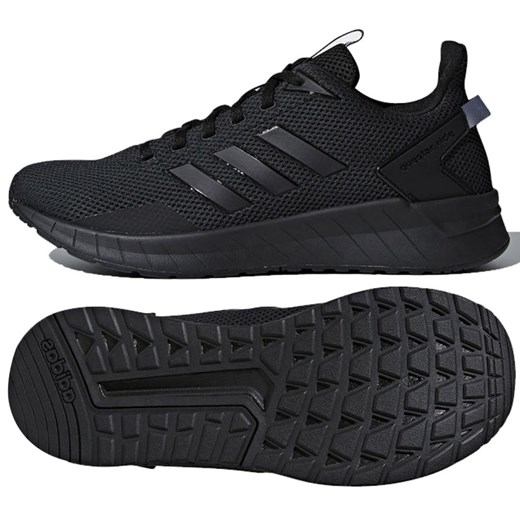 Buty sportowe męskie Adidas czarne wiązane 