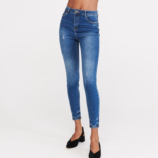 Reserved jeansy damskie jesienne 
