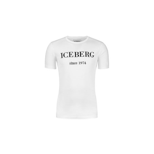 T-shirt męski Iceberg z krótkim rękawem 