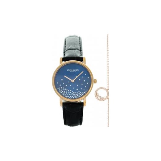 Czarny zegarek Pierre Cardin 