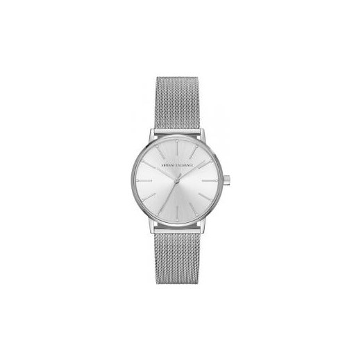 Srebrny zegarek Armani 
