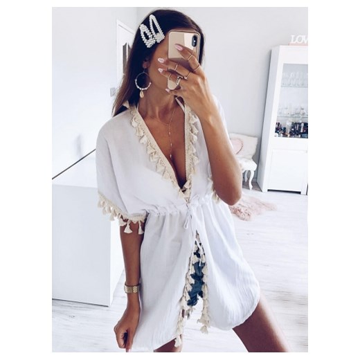 Bolerko/narzutka Pakuten w stylu boho
