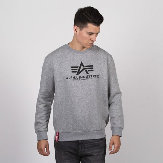 Alpha Industries bluza męska młodzieżowa z napisem 