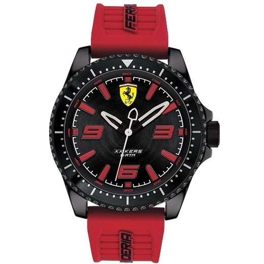 Zegarek Scuderia Ferrari czerwony analogowy 