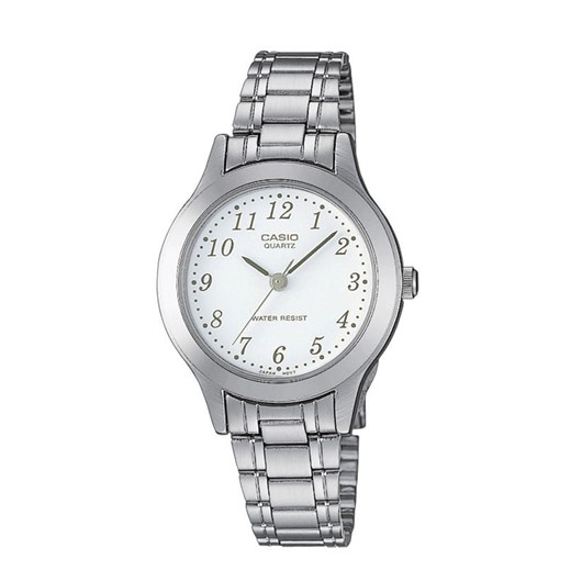 Srebrny zegarek Casio analogowy 