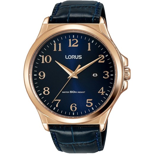 Granatowy zegarek Lorus 