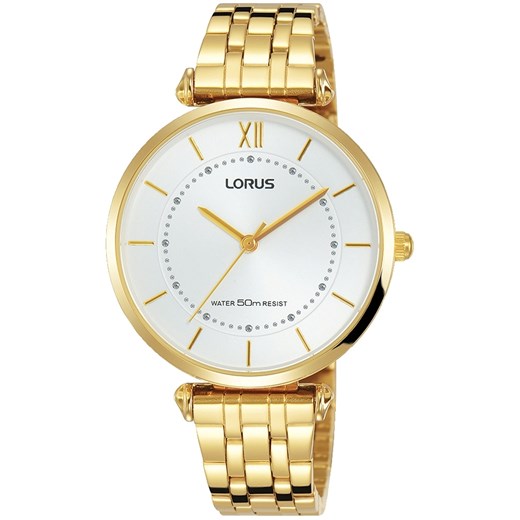 Zegarek Lorus złoty analogowy 