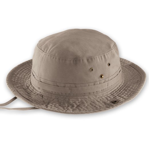 Globe-Trotter Khaki - kapelusz czapki-co brazowy bawełniane