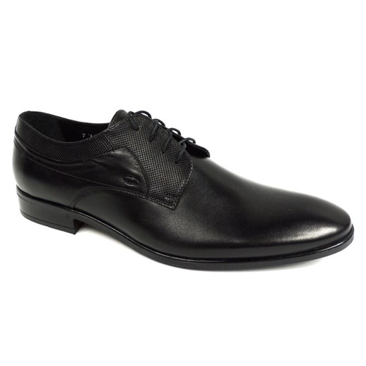 Półbuty wizytowe 0290778M intershoe czarny elegancki