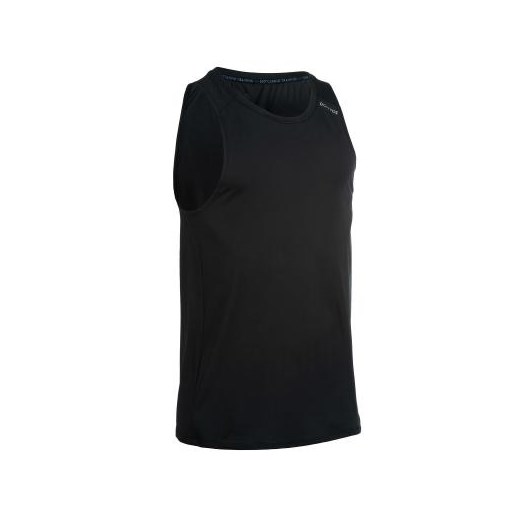 Koszulka bez rękawów fitness kardio męska FTA 500 czarna