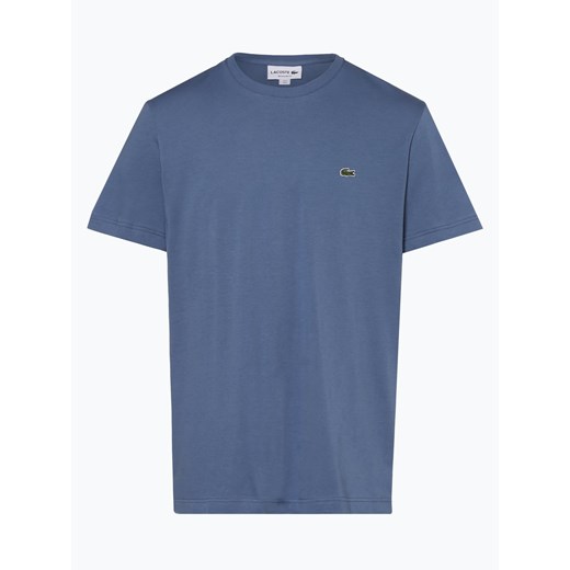 Lacoste - T-shirt męski, niebieski  Lacoste 7 vangraaf