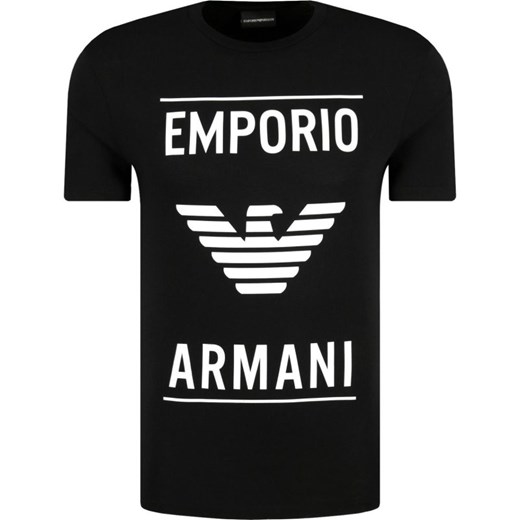 T-shirt męski Emporio Armani na wiosnę z krótkim rękawem 