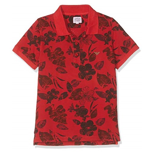 Armani Junior koszulka polo czerwona 6 lat (116 cm)