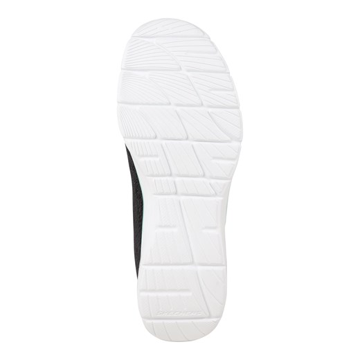Buty sportowe damskie Skechers w stylu młodzieżowym sznurowane bez wzorów na wiosnę 