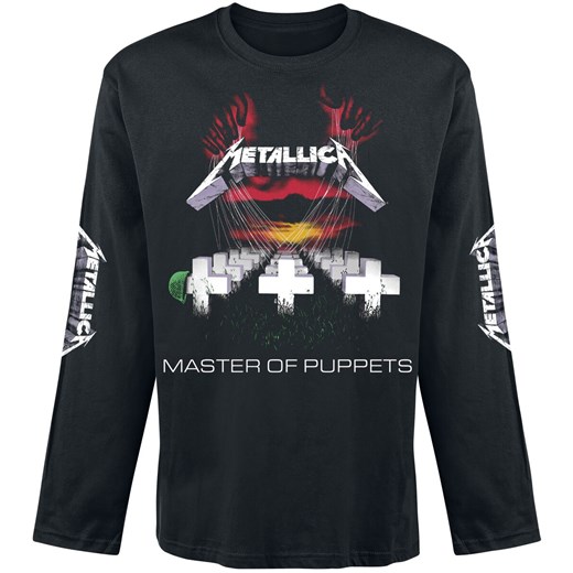 Metallica - Master Of Puppets - Longsleeve - Mężczyźni - czarny  Metallica M EMP
